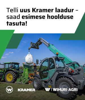 Wihuri Agri Kramer laadur pealehel