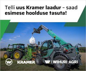 Wihuri Agri Kramer laadur pealehel