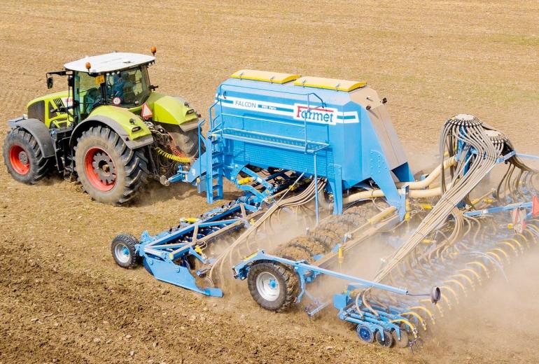 Eesti turule jõudis uue põlvkonna teraviljakülvik Farmet Falcon PRO