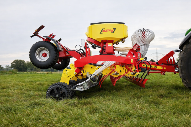 Kuus töökäiku ühe korraga: APV GP 600 rohumaa hooldus- ja taastamise äke