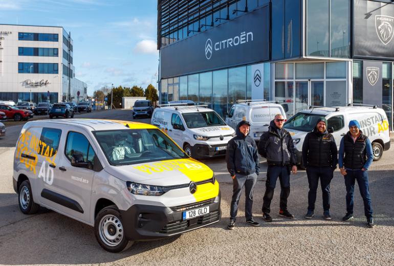 Töökad Berlingod paigaldavad sadu ruutmeetreid reklaame päevas 