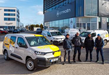 Töökad Berlingod paigaldavad sadu ruutmeetreid reklaame päevas 