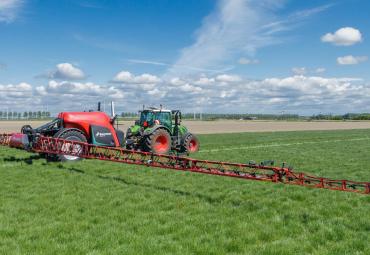 Kverneland IXtrack T4 näitab täppispritsimise taset