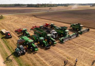 Wihuri Agri esitles uuemat viljakoristustehnikat