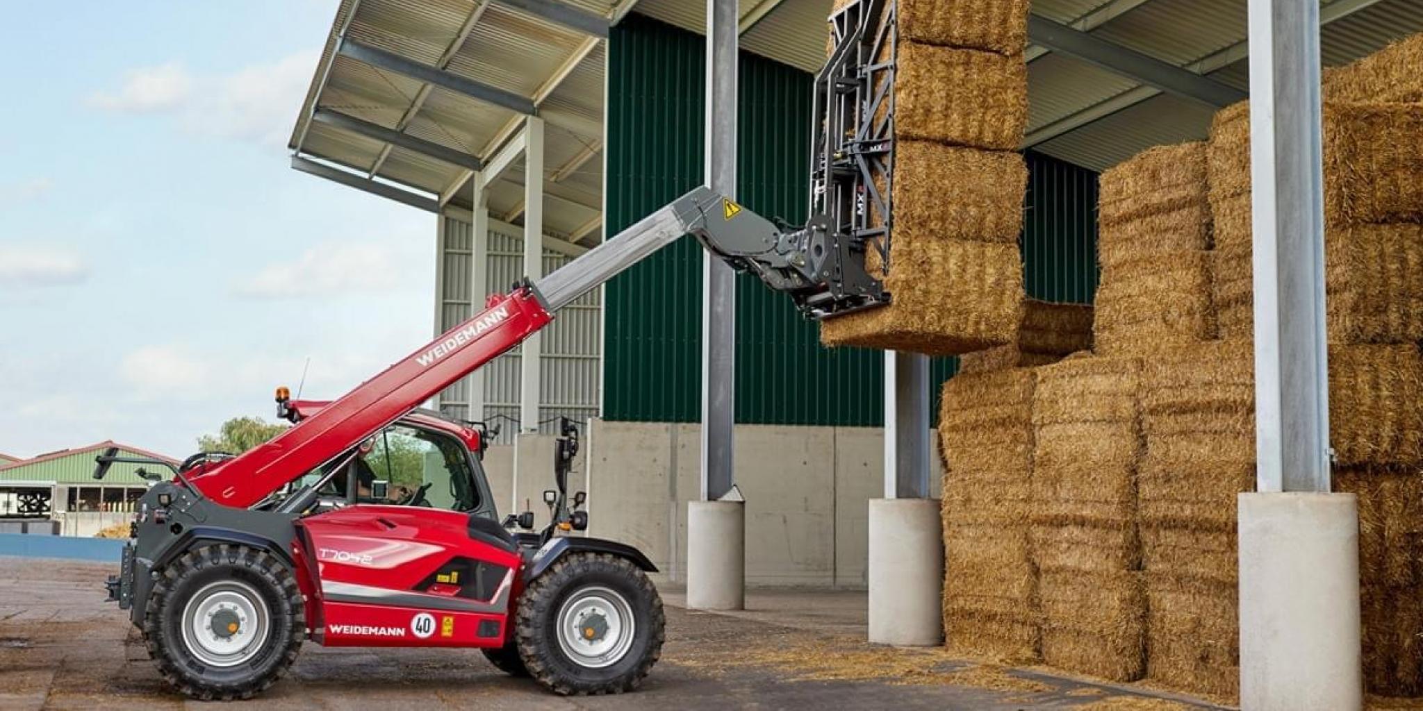 Weidemann esitleb 7 m teleskooplaadureid