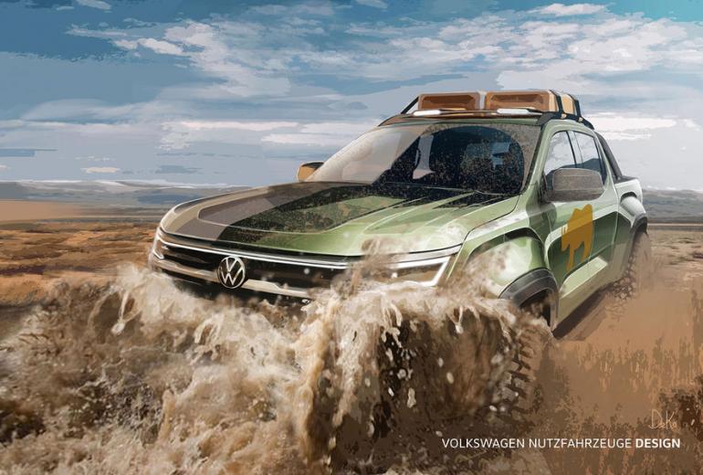 Uus 2022. aasta Volkswagen Amarok: Ford Rangeri venna eelvaade