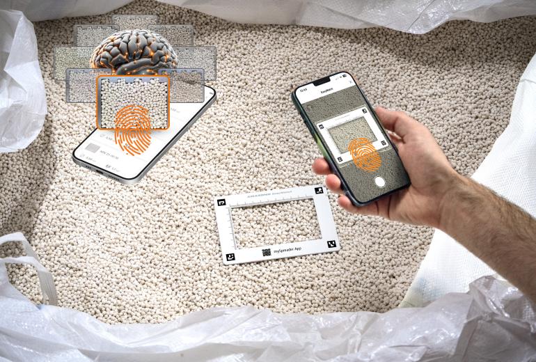 Amazone EasyMatch tuvastab väetised foto abil