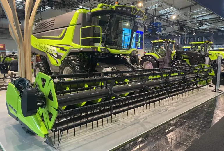 Zoomlion pakub diisel-elektrilist kombaini