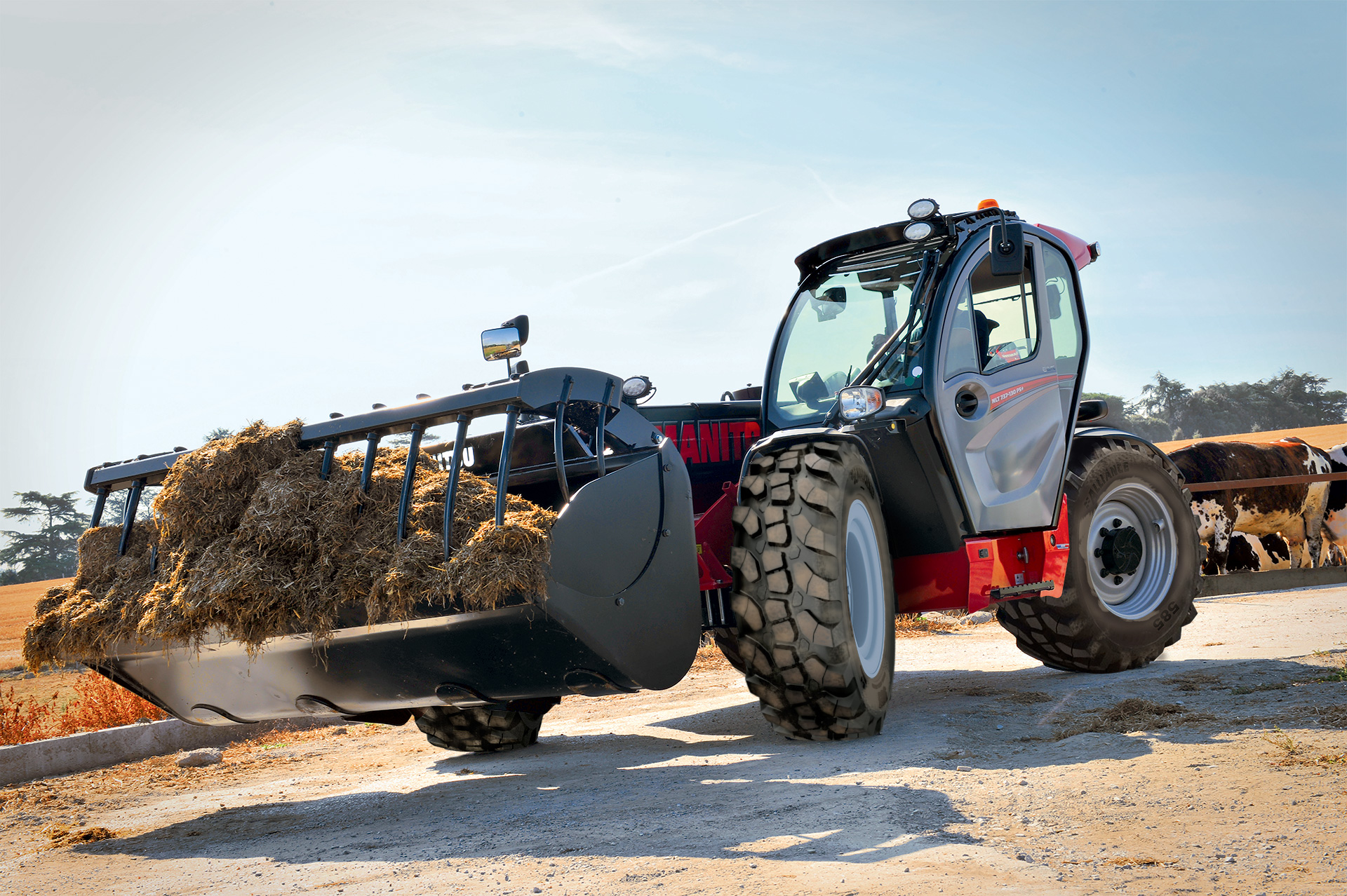 Manitou MLT NewAg saab Alliance 585 rehvid