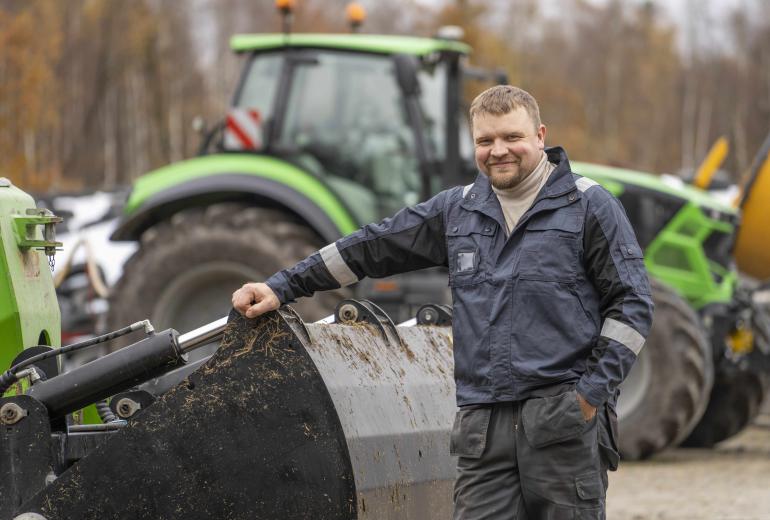 Saaremaa põllumajanduse eripära: maad on vähe ja põllutehnika esindusi napib