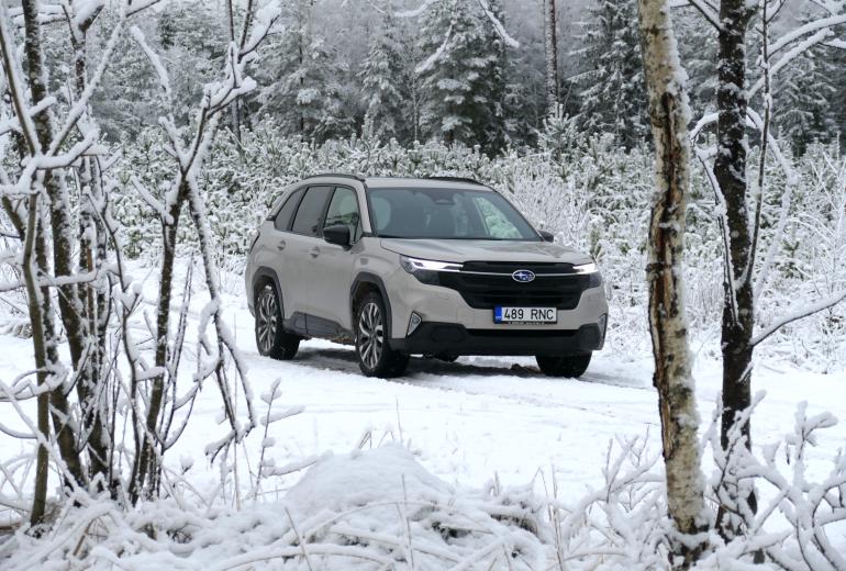 Uus Subaru Forester: rahuliku elu auto