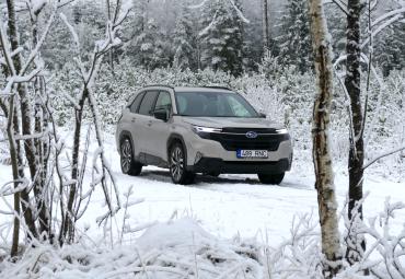 Uus Subaru Forester: rahuliku elu auto