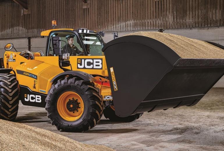 JCB Loadall pakub rohkem võimsust ja käigukasti võimalusi