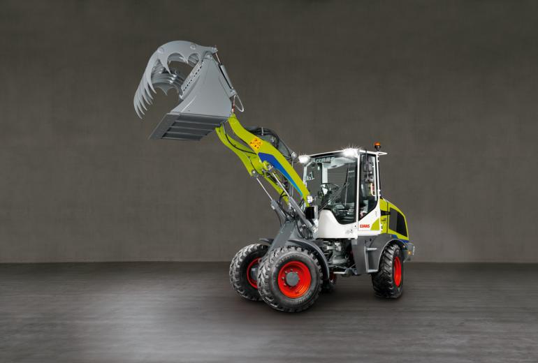 CLAASi esimene elektriajamiga rataslaadur 16-tunnise akumahuga