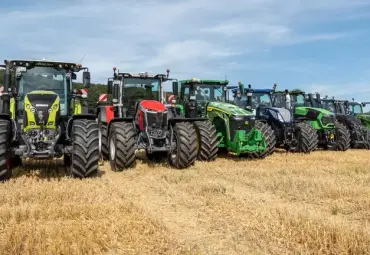 Saksamaa traktoriturg 2025. aastal: Fendt edestas John Deere'i ja Claasi