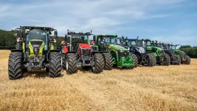 Saksamaa traktoriturg 2025. aastal: Fendt edestas John Deere'i ja Claasi