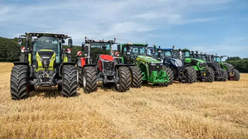 Saksamaa traktoriturg 2025. aastal: Fendt edestas John Deere'i ja Claasi