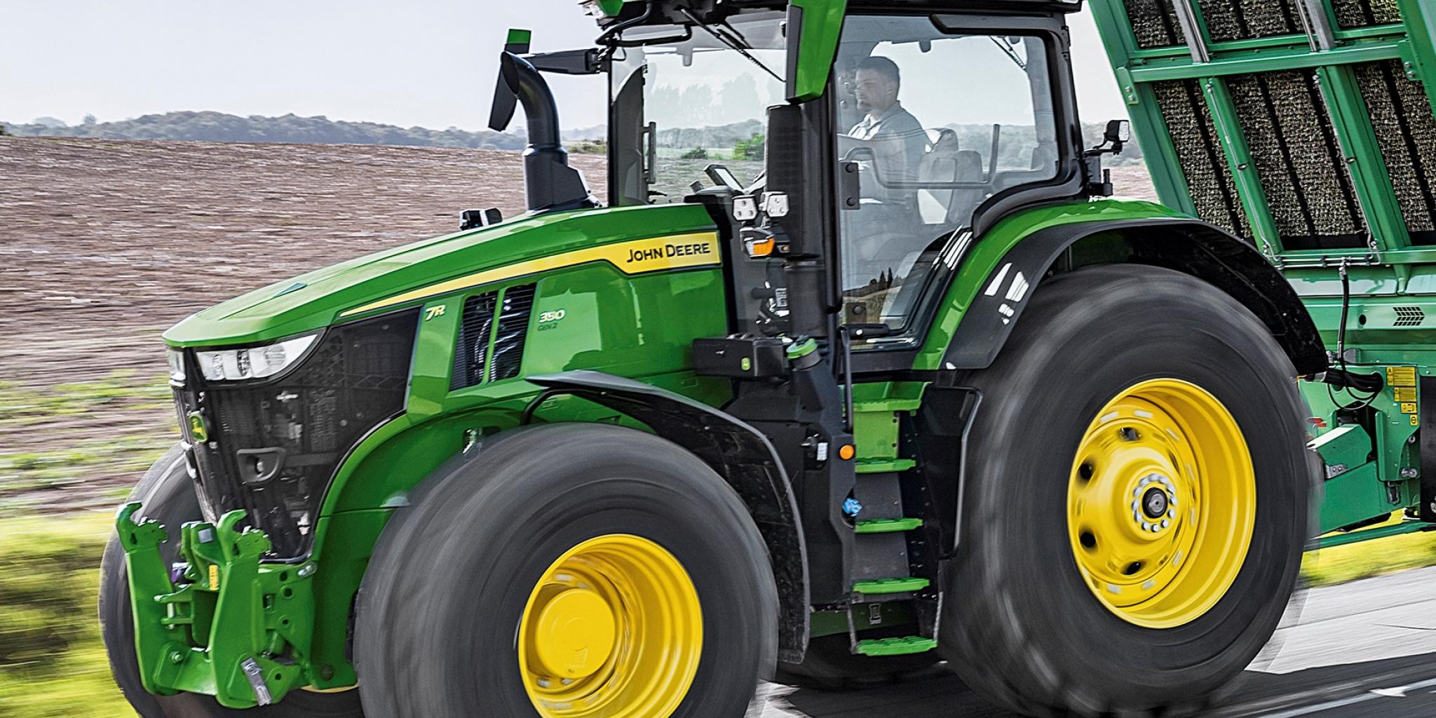 John Deere esitleb uut 7R 350 hj lipulaeva