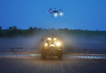 Põllul kulub vähem kemikaale tänu droonide ja tehisintellekti kasutamisele
