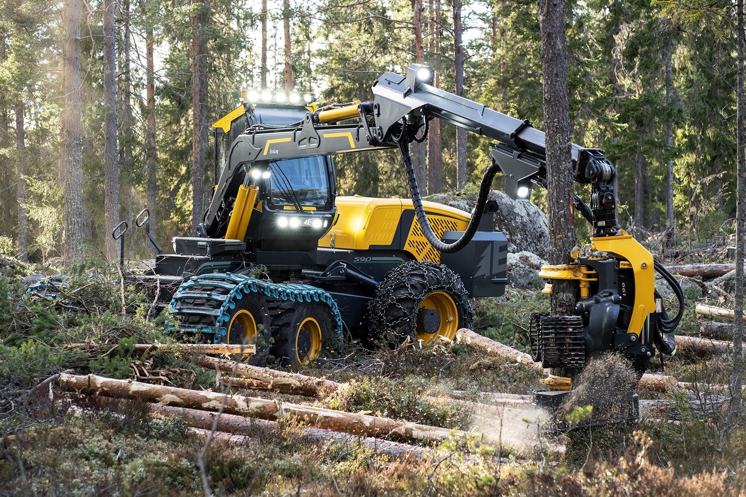 Eco Log esitleb uut G-seeria harvesteri