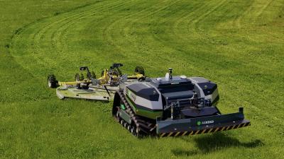 Eesti Maaülikool ja Baltic Agro Machinery tõid Eestisse esimese autonoomse AGX põlluroboti