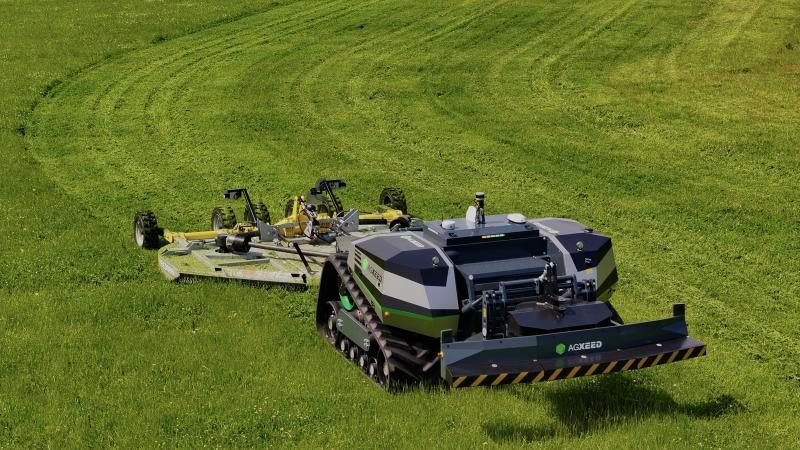 Eesti Maaülikool ja Baltic Agro Machinery tõid Eestisse esimese autonoomse AGX põlluroboti