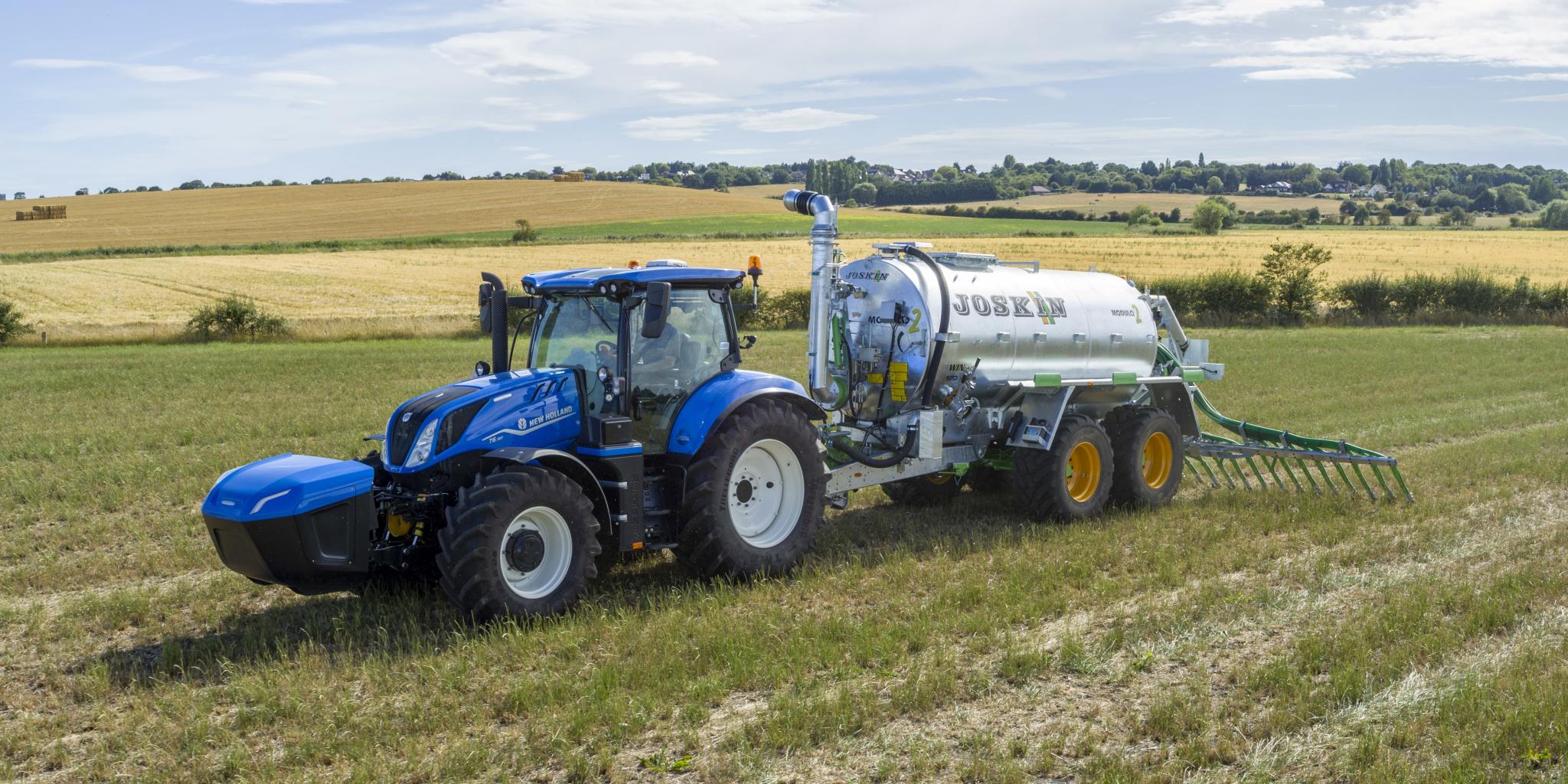 Biogaasil töötav New Holland läbib viimaseid katsetusi