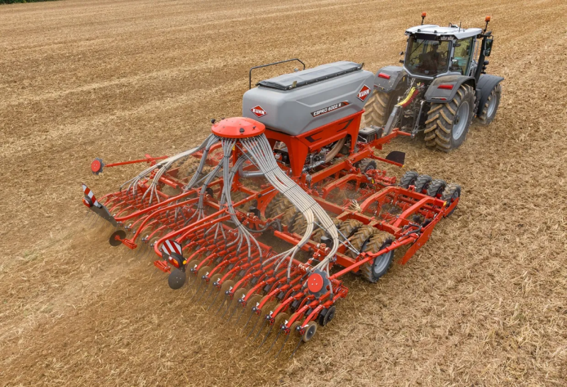 Kergem 6-meetrine järelveetav külvik Kuhn Espro