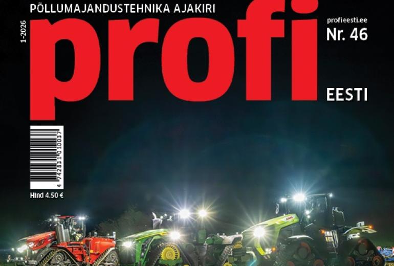 Ajakiri Profi Eesti 2026. aasta esimene number on ilmunud!