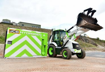 JCB tutvustab vesinikkütusega sisepõlemismootorite tehnoloogiat