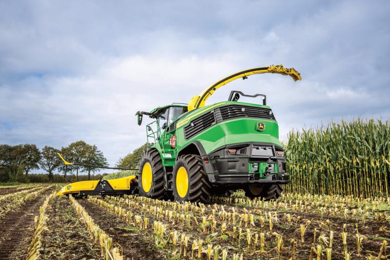 Uue John Deere F9 700 silokombaini esmaesitlus Eestis