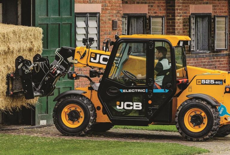 JCB esitleb esimest elektrilist Loadall mudelit