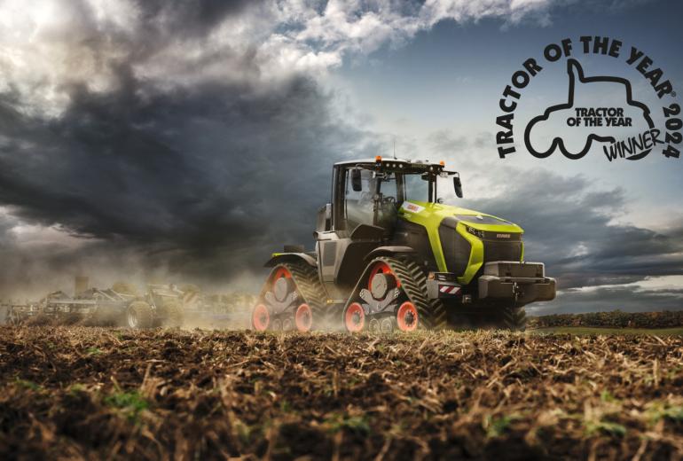 Claas XERION 12.650 Terra Trac on aasta traktor 2024