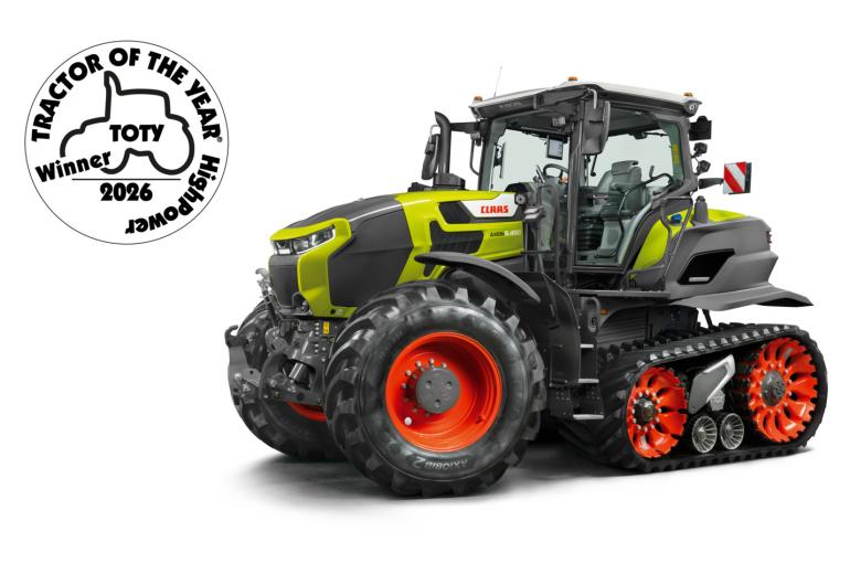 CLAASi uus suurtraktor võitis prestiižse rahvusvahelise aasta traktori auhinna