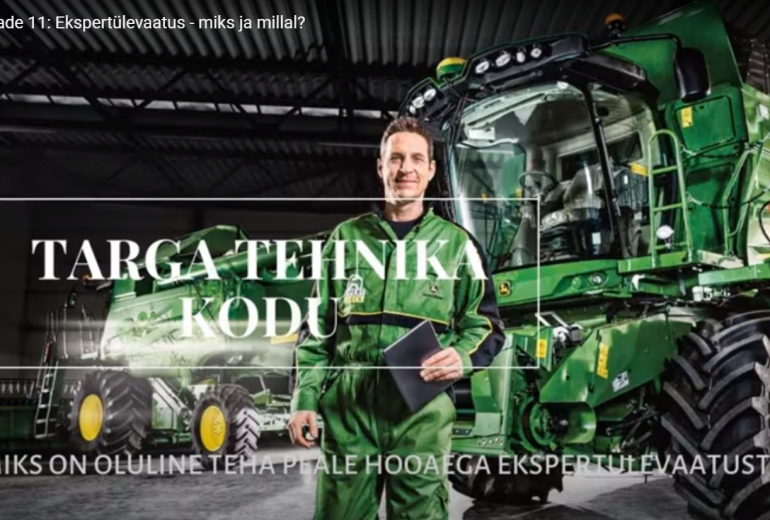 Wihuri Agri podcast Targa Tehnika Kodu: miks on oluline teha pärast hooaega masinale ekspertülevaatus?