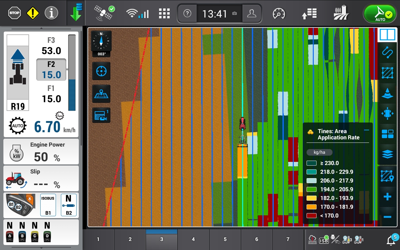 Väderstad tutvustab kaardirakendusega mullaharimist ja e-teenuseid TopDown ja Opus kultivaatoritel